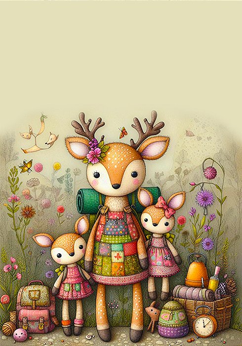 COLEÇÃO BICHO DE PANO - 06 PAPÉIS DE CARTA