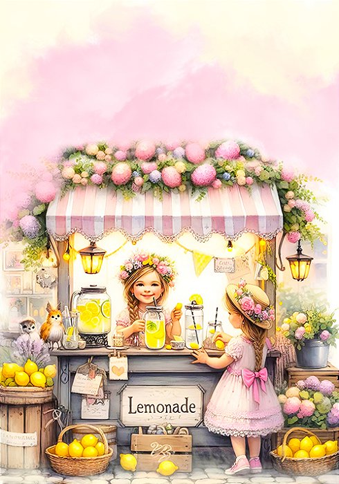 COLEÇÃO LIMONADA - 5 PAPÉIS DE CARTA