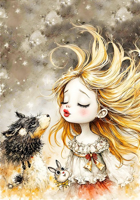 Papel de carta love pet