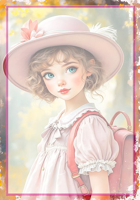 Papel de carta clarinho - original