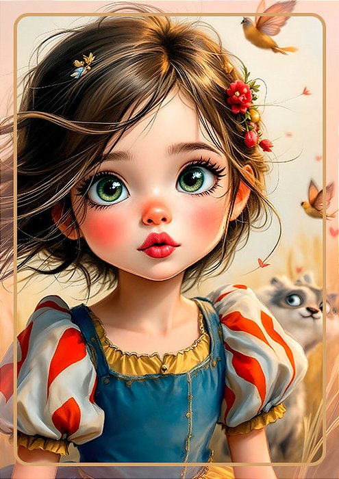 Papel de carta princesa