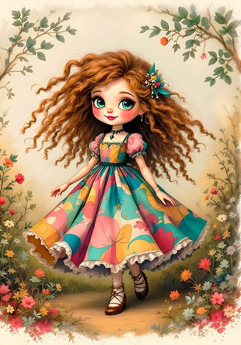 Papel de carta PAPER DOLLS ORIGINAL