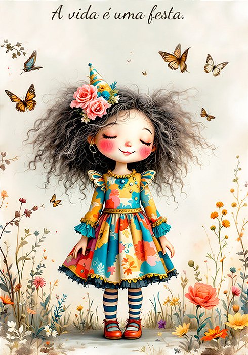 Papel de carta com frase PAPER DOLLS ORIGINAL