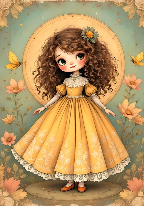 Papel de carta PAPER DOLLS ORIGINAL