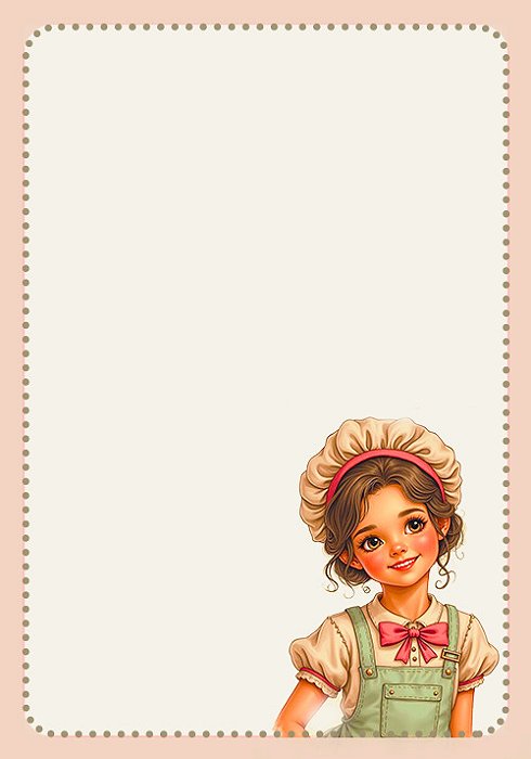 Papel de carta PAPER DOLLS ORIGINAL