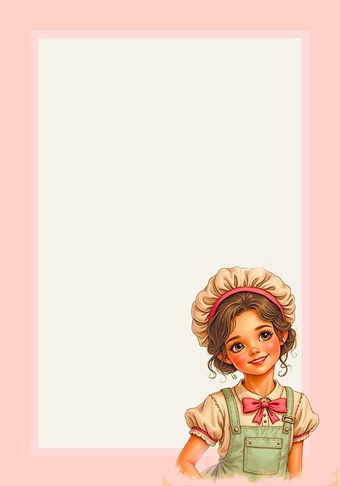 Papel de carta PAPER DOLLS ORIGINAL