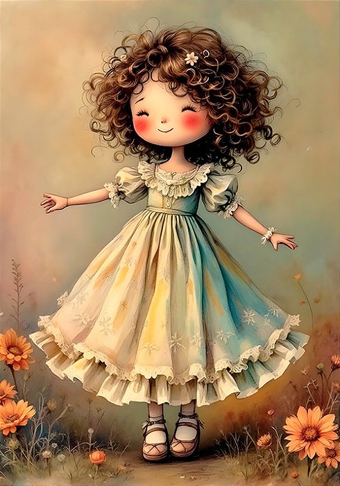 Papel de carta Paper Dolls ORIGINAL