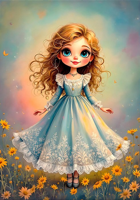 Papel de carta Paper Dolls ORIGINAL