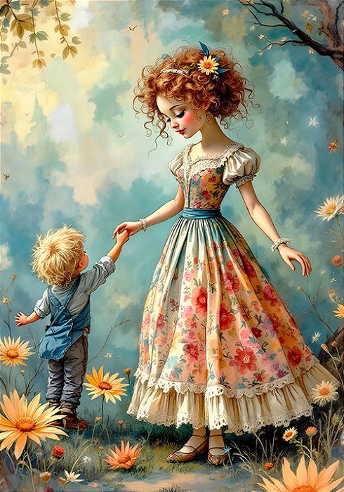 Papel de carta Paper Dolls ORIGINAL