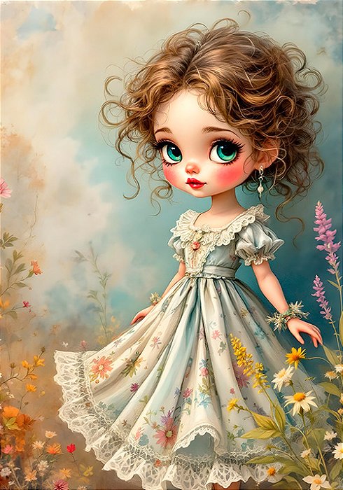 Papel de carta Paper Dolls ORIGINAL