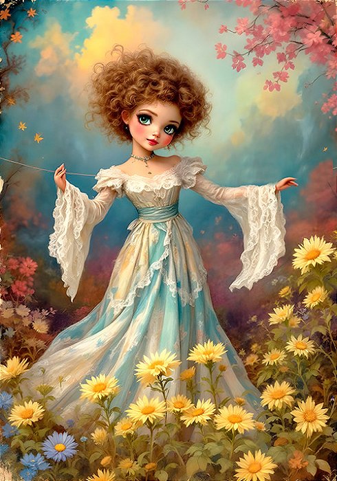 Papel de carta Paper Dolls ORIGINAL