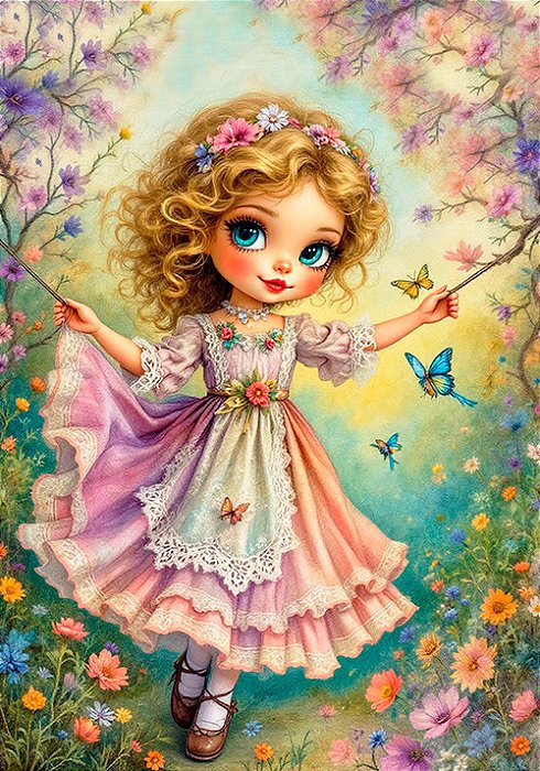 Papel de carta Paper Dolls ORIGINAL