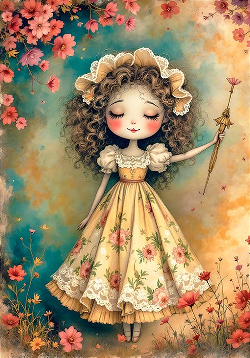 Papel de carta love dolls mate Original