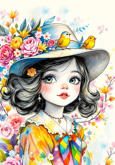 Papel de carta love dolls Original