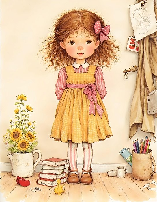 COLEÇÃO MISS612PPS - 6 PAPEIS DE CARTA