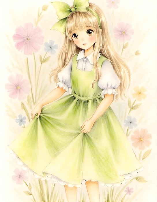 COLEÇÃO MISS690PPS - 6 PAPEIS DE CARTA