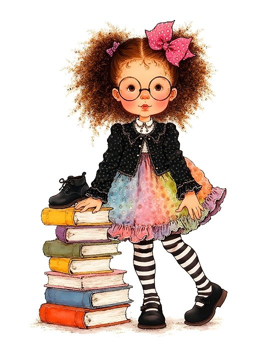 COLEÇÃO MISS6126PPS - 6 PAPEIS DE CARTA