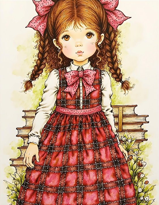 COLEÇÃO MISS6167PPS - 6 PAPEIS DE CARTA