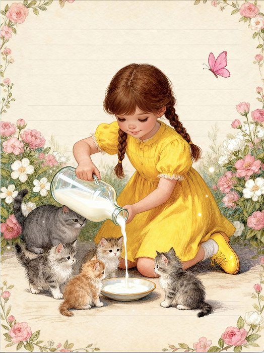 COLEÇÃO GN2026CI3 - 4 PAPÉIS DE CARTA