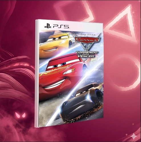 CARROS 3 CORRENDO PARA VENCER PS5 Midia digital