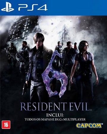 Resident Evil 6  PS4  MIDIA  DIGITAL