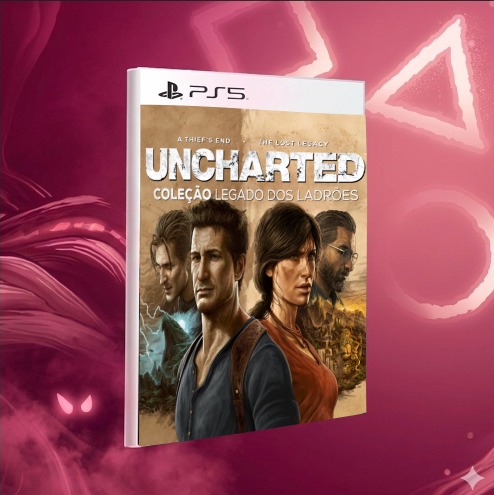 UNCHARTED: Coleção Legado dos Ladrões | Mídia Digital Ps5