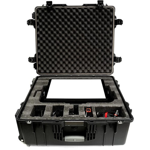 Iluminação Aputure NOVA P300c RGBWW LED Panel com Rolling Case Kit