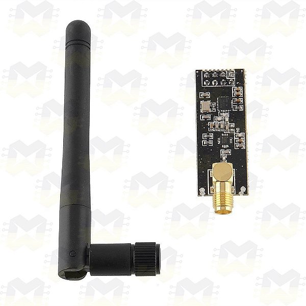 Módulo Transceptor Wireless NRF24L01 2.4GHz com Antena