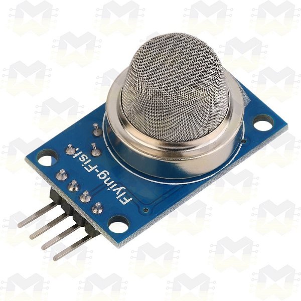 Sensor (Detector) de Gás Inflamável / Fumaça - MQ-2