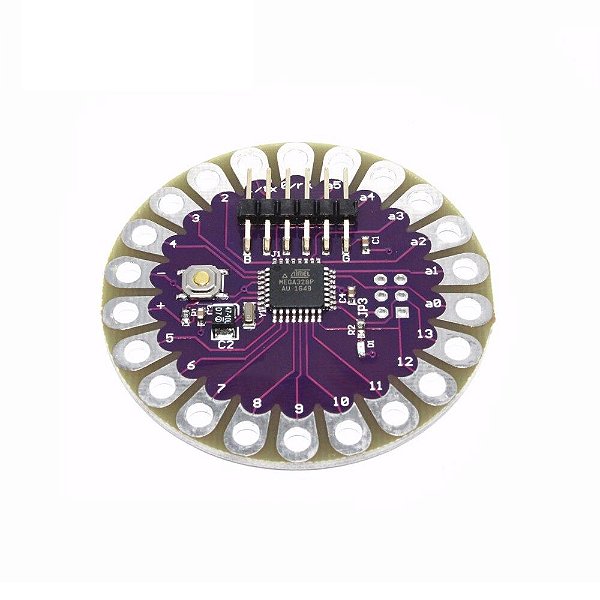 Placa compatível com Arduino Lilypad