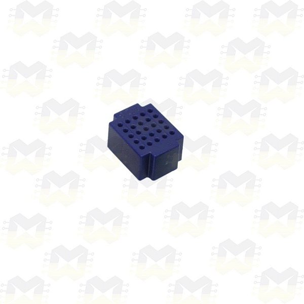 Mini Protoboard Azul de 25 Pontos (Lego)