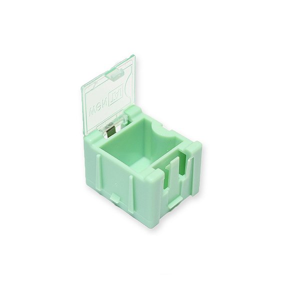 Mini Caixa para Componentes SMD - Verde