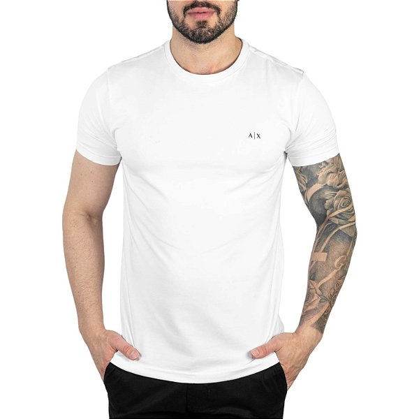 Camiseta AX Branca