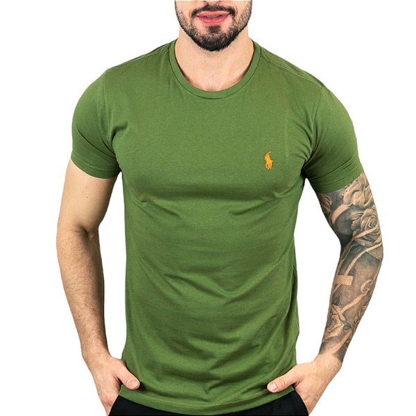 Camiseta Básica RL Verde Musgo