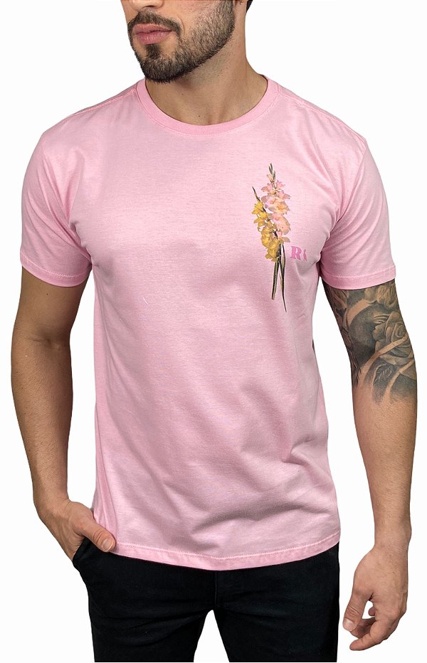 Camiseta Reserva Rosa Flores