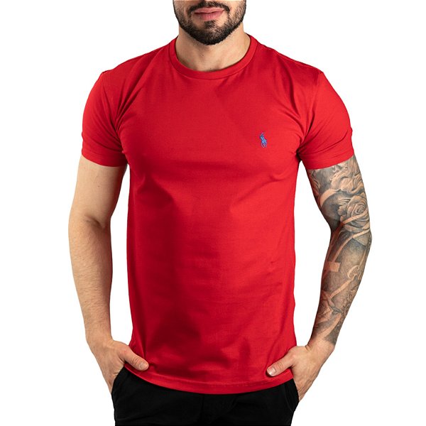 Camiseta Básica RL Vermelha