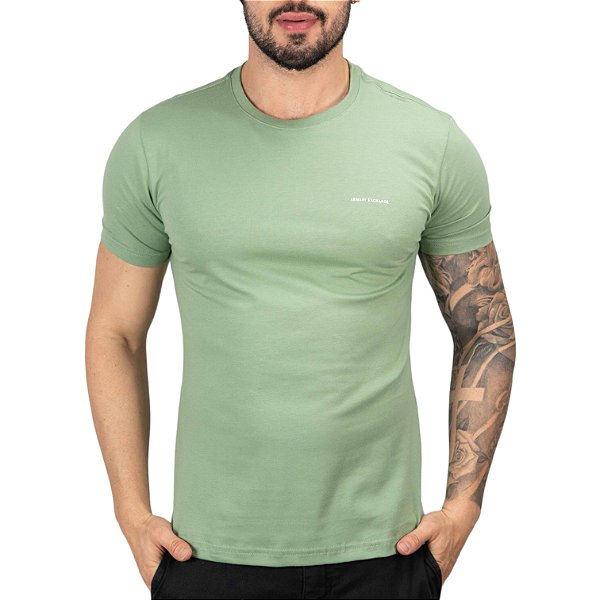 Camiseta AX Verde Sálvia