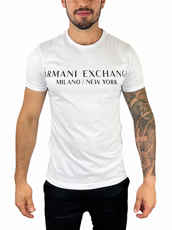 Camiseta AX Milano New York Branca