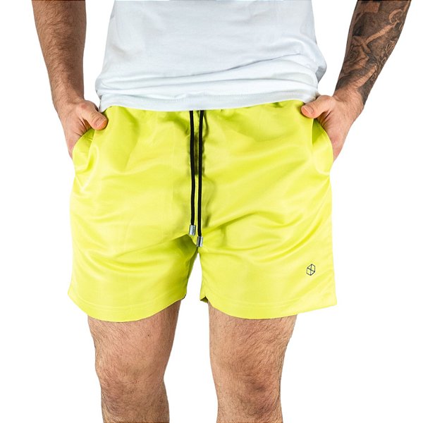 Shorts Beach Disky Verde Lima