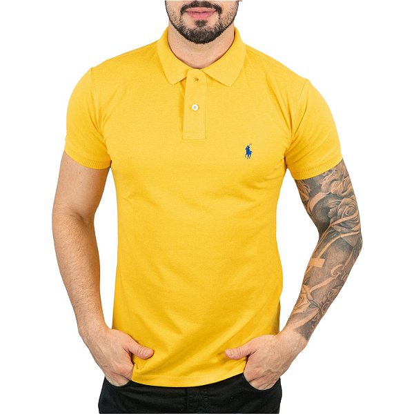 Camisa Polo RL Amarela