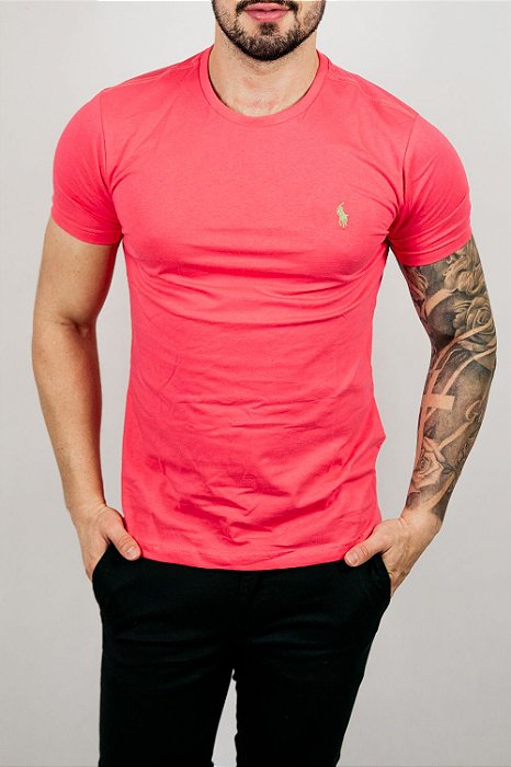 Camiseta Básica RL Rosa