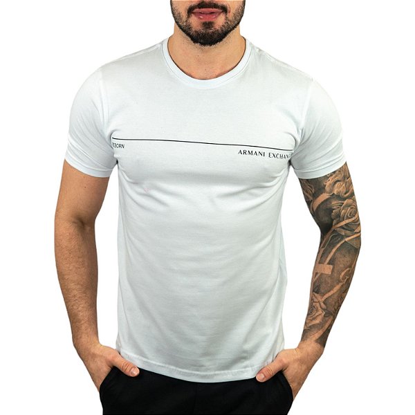 Camiseta AX Linha Branca