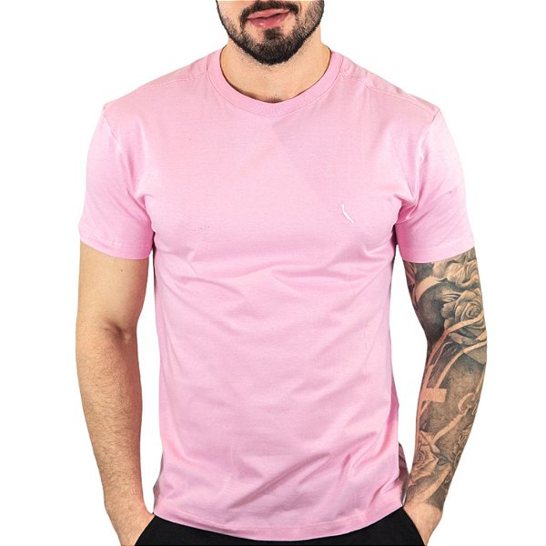 Camiseta Reserva Básica Rosa