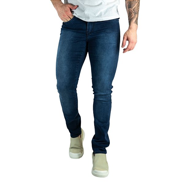 Calça Jeans Skinny Replay Anbass Escura