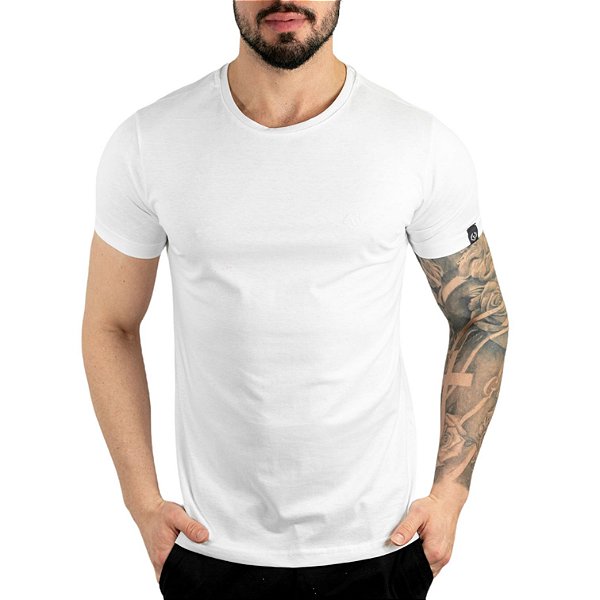 Camiseta Básica VersatiOld Pima Cotton Branca