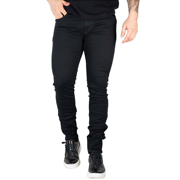 Calça Jeans Preta Diesel, OUTLET360 - Outlet360