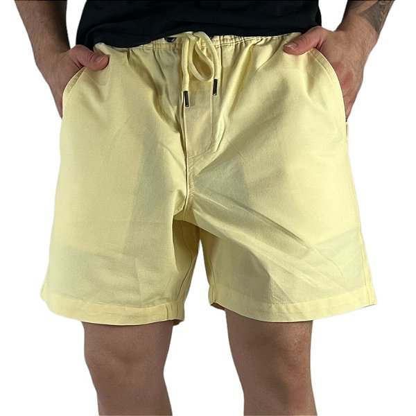 Shorts Sarja Reserva Amarelo