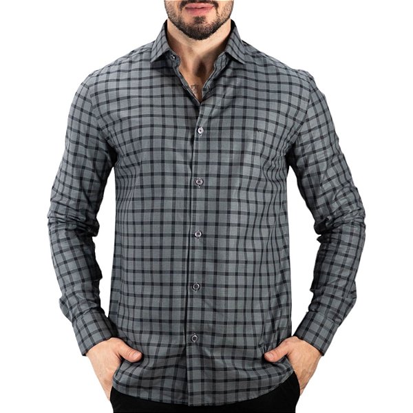 Camisa Aramis Xadrez Preto |OUTLET360 - Outlet360 | Moda Masculina