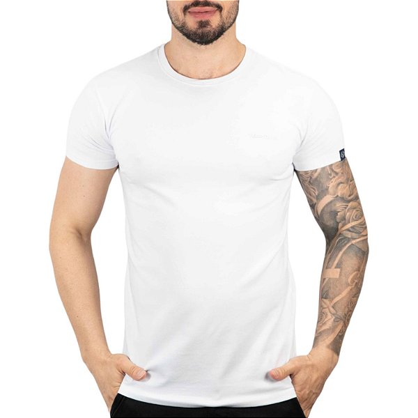 Camiseta Básica VersatiOld Pima Cotton Branca