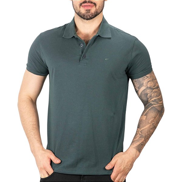 Camisa Polo Ellus Verde Militar